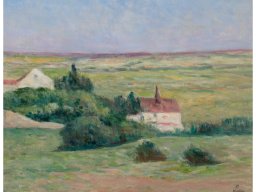 maximilien luce - guernes _ le plan a guernes